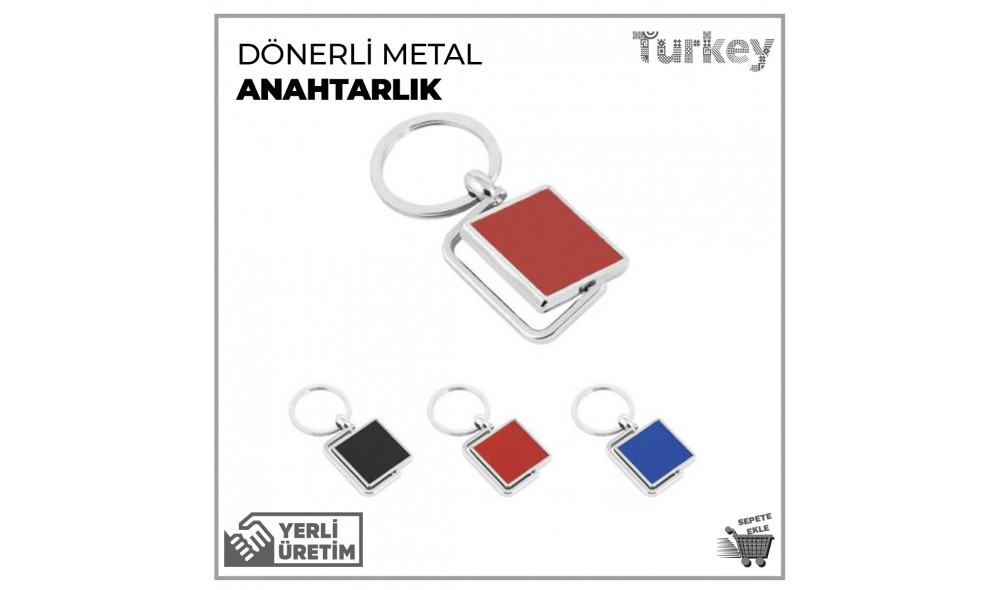 Dönerli Metal Anahtarlık